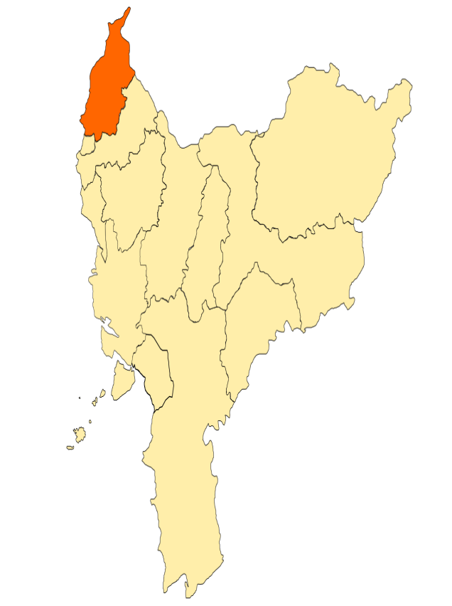 Peta Kab. Sambas
